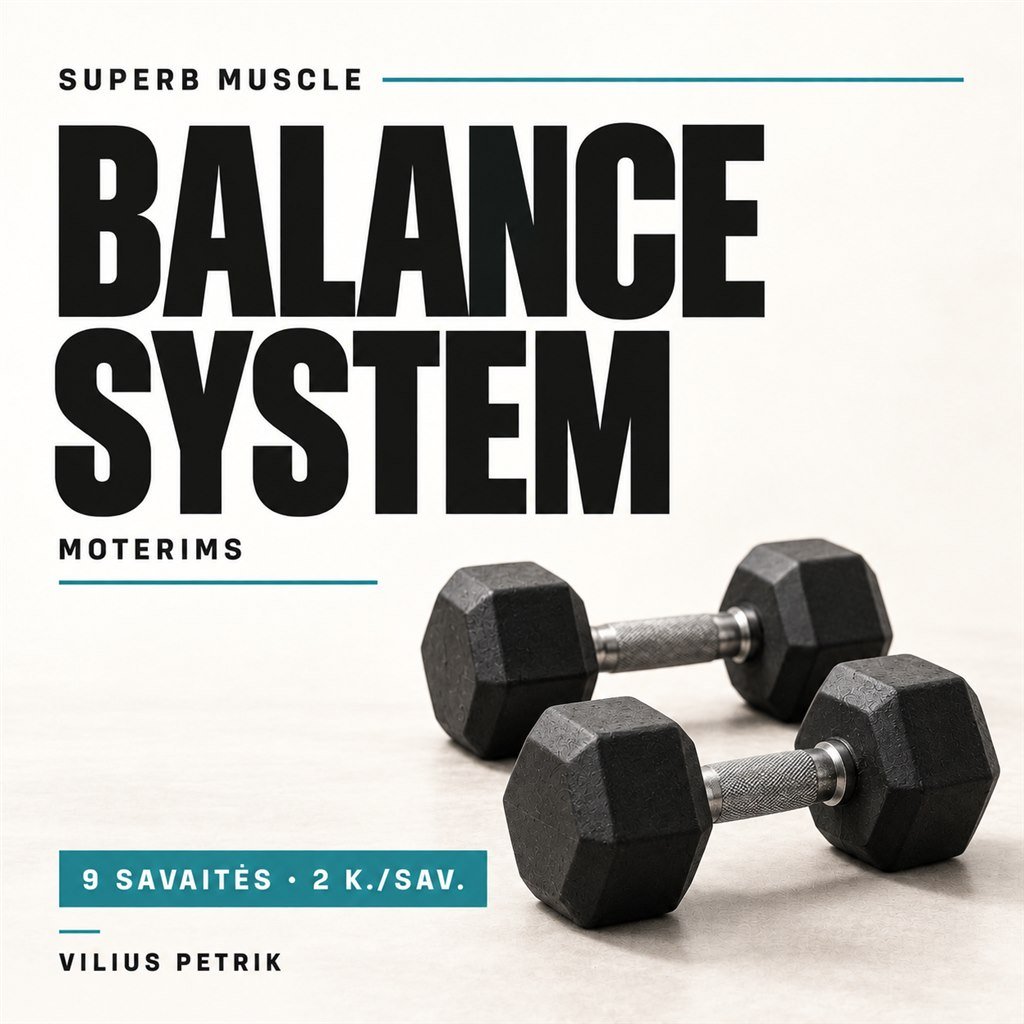BALANCE SYSTEM – Viliaus Petrik treniruočių programa