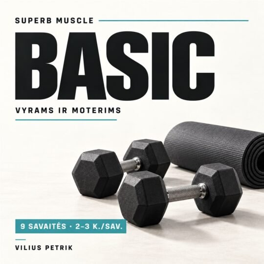 BASIC – Viliaus Petrik treniruočių programa