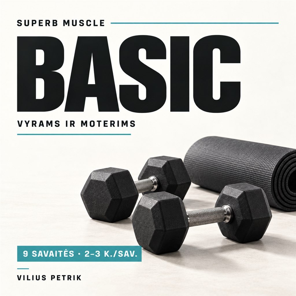 BASIC – Viliaus Petrik treniruočių programa