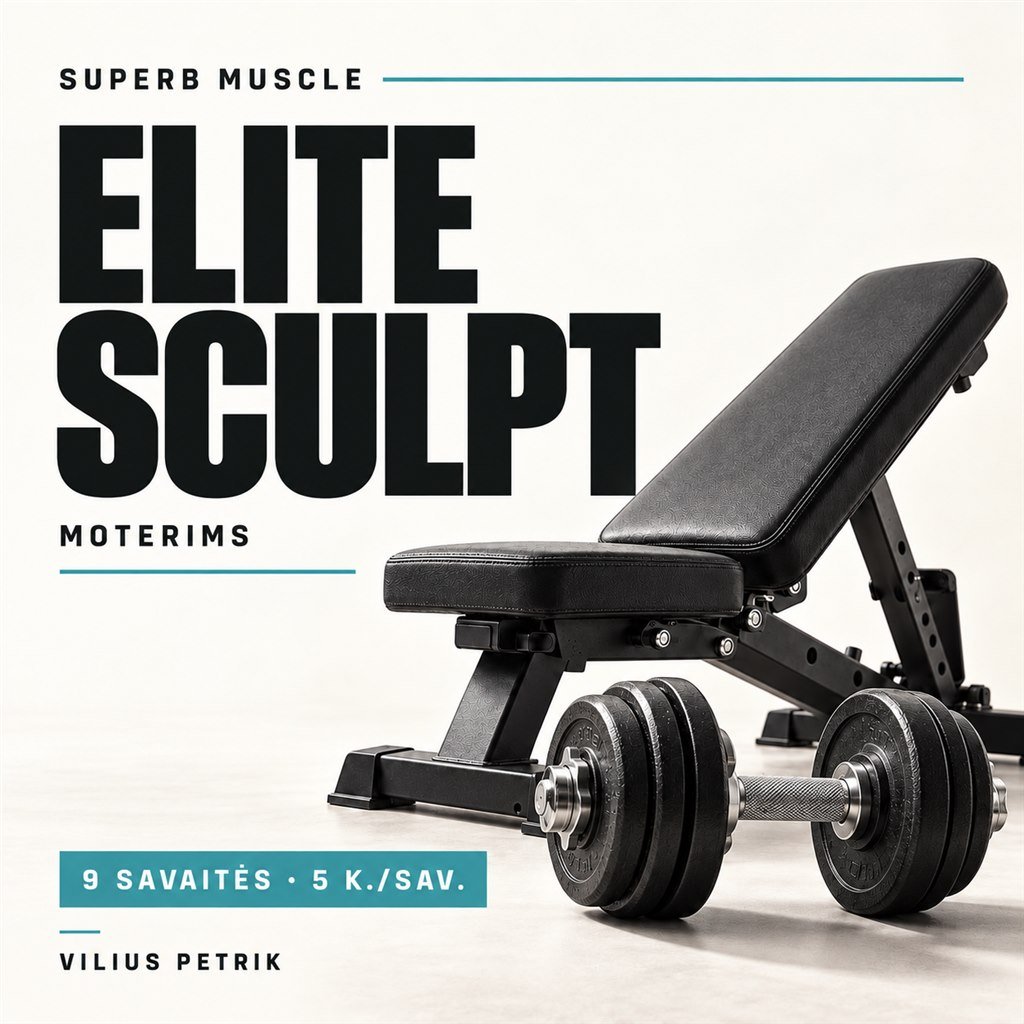 ELITE SCULPT – Viliaus Petrik treniruočių programa