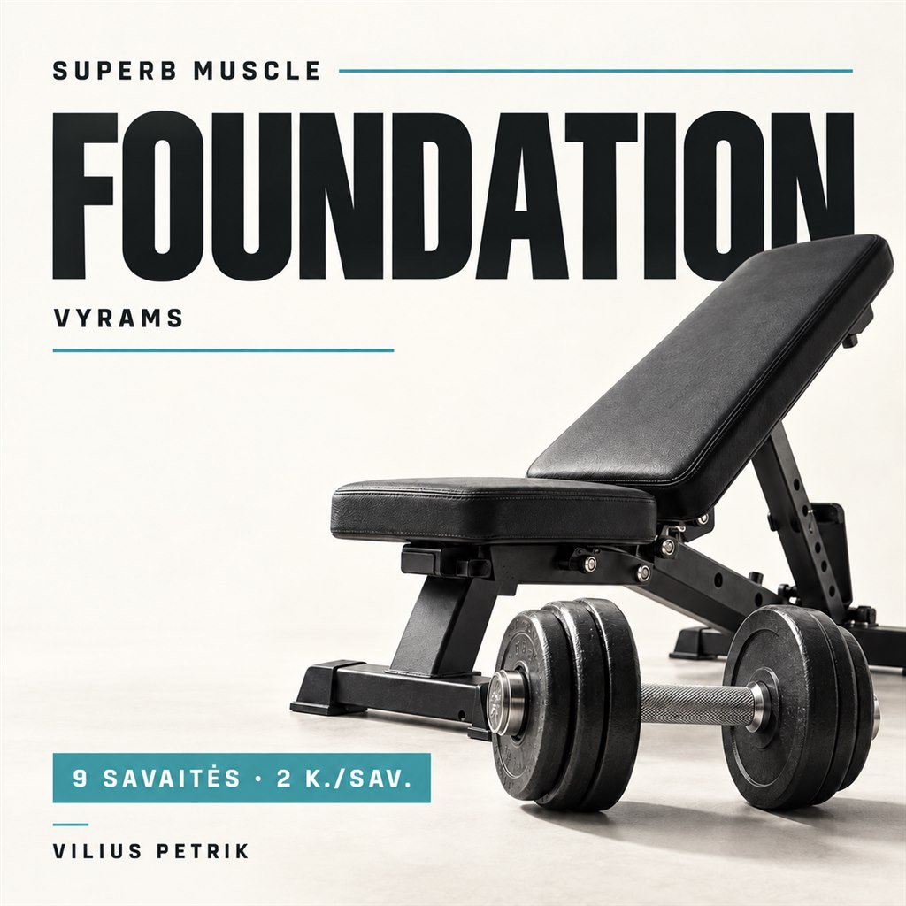 FOUNDATION – Viliaus Petrik treniruočių programa