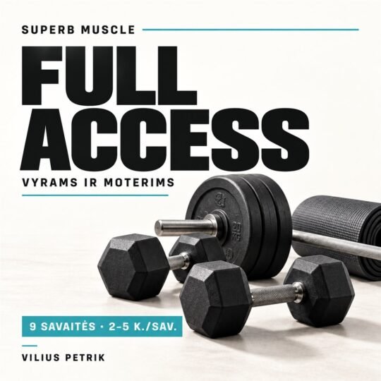 FULL ACCESS – Viliaus Petrik treniruočių programa