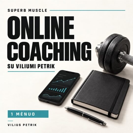 ONLINE COACHING — 1 MĖNUO su Viliumi Petrik