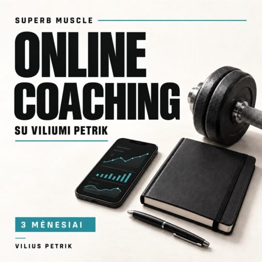 ONLINE COACHING — 3 MĖNESIAI su Viliumi Petrik